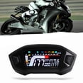 thumbnail image 1 of unbranded Tacómetro Universal De Motocicleta Con Pantalla LED Y Medidor De Temperatura Negro Material ABS, 1 of 8