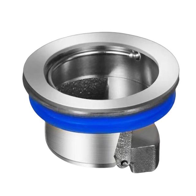 JShteea Tapón Sellado Plug And Play Cubierta Desagüe Piso Accesorios Baño (Plata)
