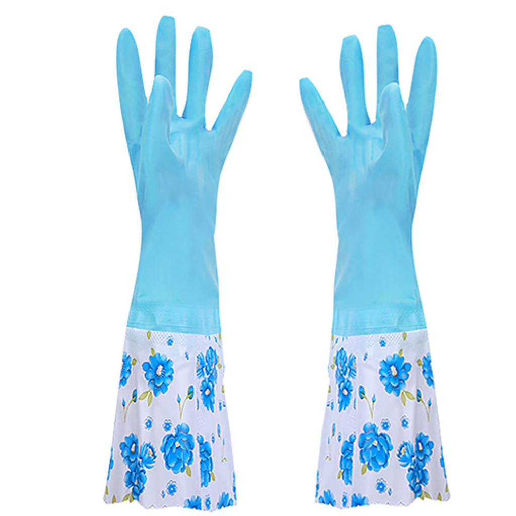 Gloves Free Kitchen Cleaning Gloves Household Waterproof Dishwashing