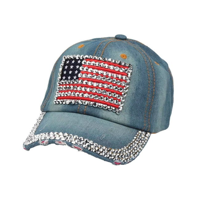 Xingzhi Adjustable Baseball Cap For Sun Protection Stay Fashionable And Stylish Denim 4 1Set