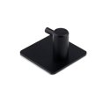 thumbnail image 3 of Bewildely Gancho para montado en la pared de 4 piezas, colgador sin rastro, soporte para inodoro para el baño del hogar, sombrero, bolso, ropa, Juegos de accesorios de baño Negro Bewildely HA010228-01B, 3 of 6