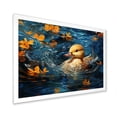 thumbnail image 2 of Designart "Cute Mallard in Minimalist Style" Animals Framed Wall Art Decor - Modern Farmhouse Yellow Duck Living Room Framed Canvas Art, 2 of 6