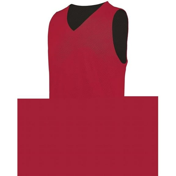 Augusta Youth Tricot Mesh Reversible 2.0 Jersey 162 Scarlet/Black L