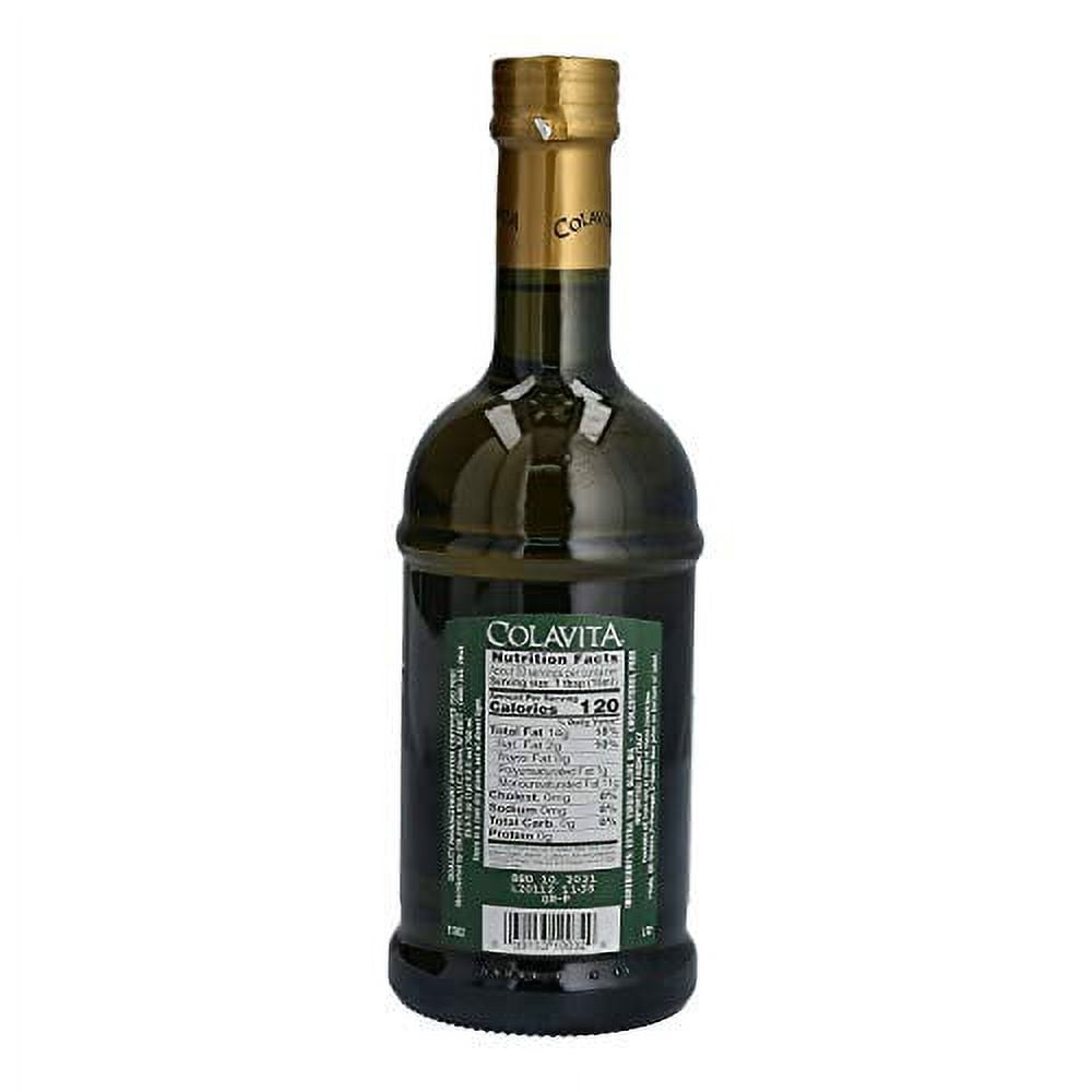Colavita Extra Virgin Olive Oil, First Cold Pressed, 25.5 Fl Oz (Pack of 1), Glass Bottle