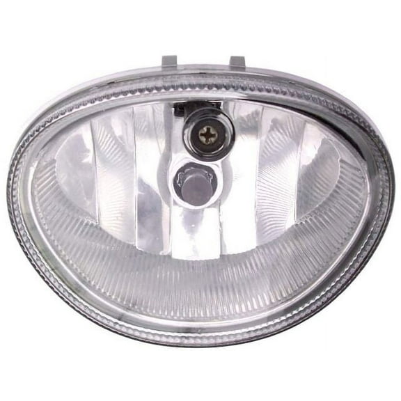 Right Passenger Side Fog Light - Compatible with 1999 - 2004 Dodge Grand Caravan 2000 2001 2002 2003