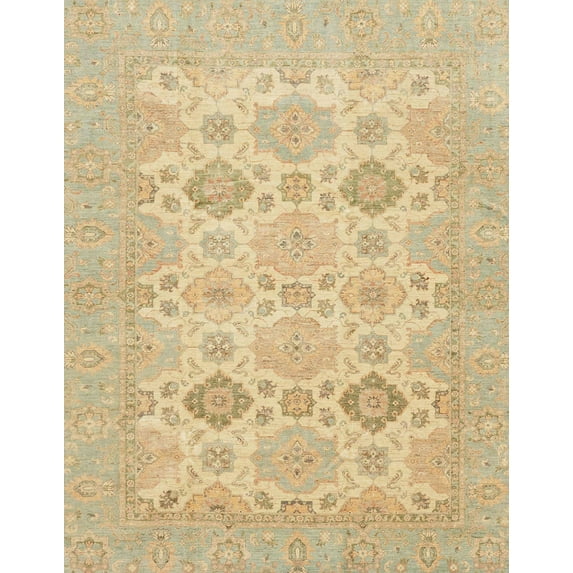 Ahgly Company Machine Washable Indoor Rectangle Abstract Metallic Gold Area Rugs, 7' x 9'