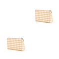 thumbnail image 2 of Guardurnaity Bolsa de maquillaje Bolsas de almacenamiento de cosméticos portátiles Bolsas de almacenamiento de artículos de tocador de gran Rosa 19*7*12cm 2piezas, 2 of 6