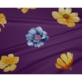thumbnail image 4 of oneOone Polyester Lycra Fabric Flower Watercolor Printed Fabric 1 Yard 56 Inch Wide, 4 of 4
