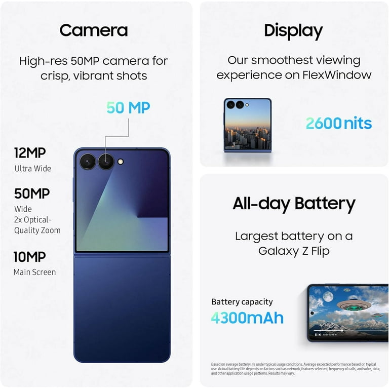 Samsung Galaxy Z Flip7 5G 512GB 12GB RAM |Brand New |North