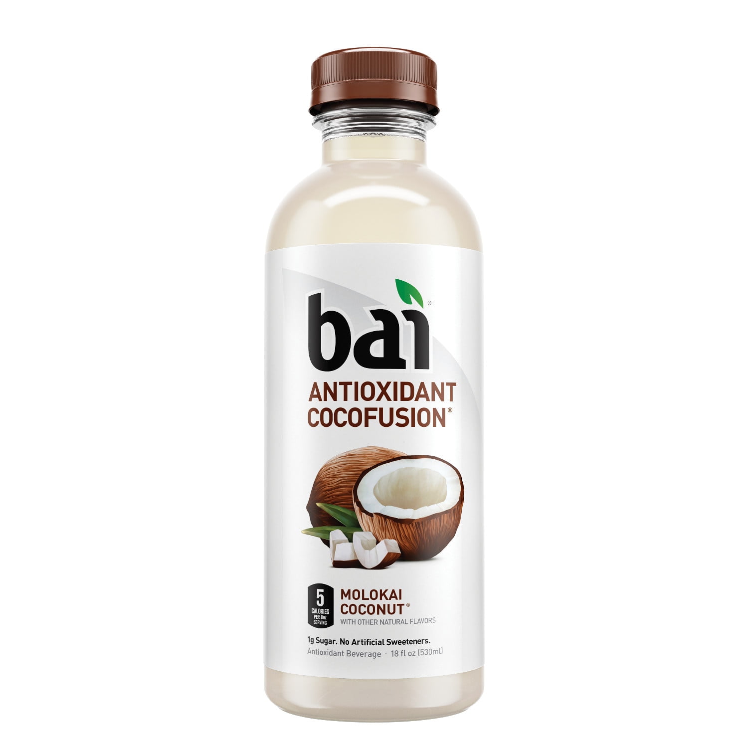 Bai Molokai Coconut Antioxidant Infused Beverage, 18 Fl. Oz., 6 Count