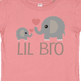 thumbnail image 4 of Inktastic Lil Bro Matching Elephant Boys Baby T-Shirt, 4 of 5