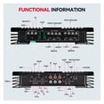 thumbnail image 4 of 4 Channel 12V AS-8080 Car Amplifers 4CH Powerful Mini HiFi Digital Stereo Bass Power Amp Device Cars Subwoofer ,Bluetooth 5.0, 4 of 6