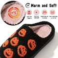 thumbnail image 4 of BERANMEY Halloween Slippers for Women Perfect Soft Plush Comfy Warm Slip-On Cute Womens Slippers Indoor Fluffy House Slippers for Women and Men Non-slip Fuzzy Flat Slides, 4 of 10