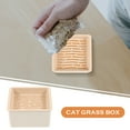 thumbnail image 5 of Cat Treats Grass Seeds Planter Nursery Box Hydroponics Plastic, 5 of 6