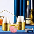 thumbnail image 4 of 25 vasos de plástico de 9 onzas, vasos de plástico transparente, vasos desechables Leyfeng Copas de plástico, 4 of 8
