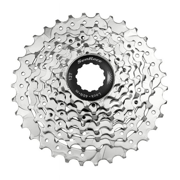 Sunrace Csm668Bv 12-34 8-Sp Cassette Nickel Silver