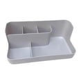 thumbnail image 3 of MERIGLARE Manicure Tool Box Craft Organizer Cabinet Makeup Storage Rack for Cuticle Pusher Gray, 3 of 8