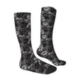 thumbnail image 3 of Fotbe Rose Flowers print Women's Men's Novelty Crew Socks Cotton Socks Knee High Socks for Walking,Running,Nurses,Pregnancy, 3 of 9