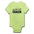thumbnail image 1 of CafePress - My Dad Is The Coach Baby Bodysuit - Baby Light Bodysuit, 1 of 1