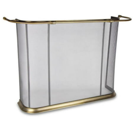 

Pilgrim 18381 Old English Antique Brass Bowed Screen 47 x 31.5 in.