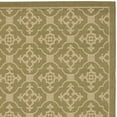 thumbnail image 2 of SAFAVIEH Courtyard Alastar Geometric Indoor/Outdoor Area Rug, Green/Creme, 2'7" x 5', 2 of 4
