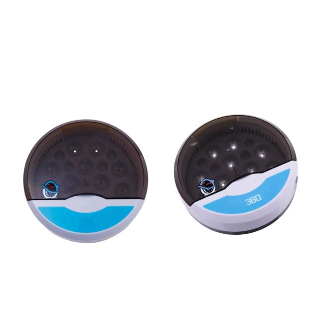 Incubadora digital de huevos Gloria 2x de incubación de pollo 9 huevo negro blanco azul gris