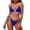 Royal Blue, variant on Swimming Suits for Women, Womens Bathing Suits, Bathing Suit for Women 2 Piece, Colorblock String Bikinis,Brazilian Triangle Bikini Sets for Women,2 Piece Bathing Suits Rave Pool Party, Saffron L