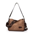 thumbnail image 2 of Ediodpoh Women Shoulder Bag Fashionable New Pattern Simple Solid Color Retro Large Capacity Practical Casual Versatile Messenger Bag Brown, 2 of 7