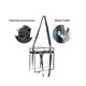 thumbnail image 3 of Qarigey Bolso de hombro transparente de PVC para mujer, bandolera impermeable, funda con cremallera, correa ajustable, organizador, bolsos de Mochilas, 3 of 6