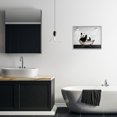 thumbnail image 2 of Stupell Industries Panda in Modern Bubble Bath Animals Painting Gray Framed Art Print Wall Art, 20 x 16, 2 of 8