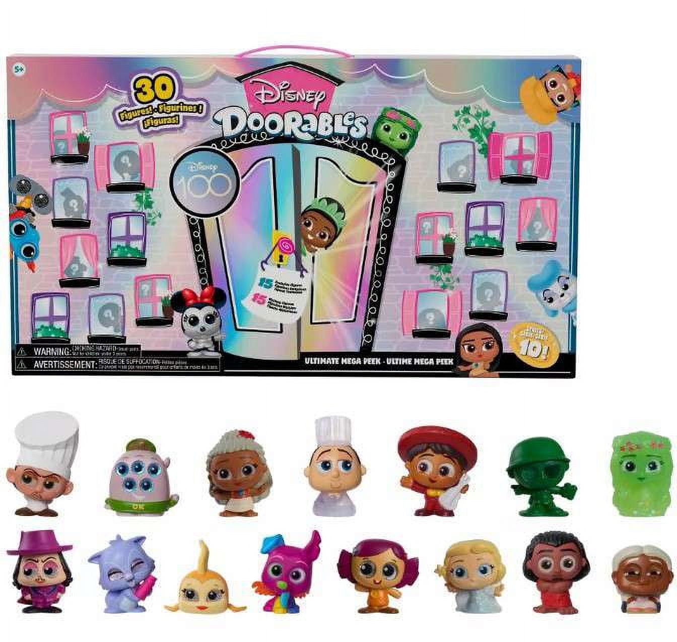 Moose Toys Disney Doorables Series 10 Mega Peek Playset, 30