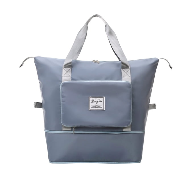 Fiudx Mochila Deportiva con Separación de Humedad y Humedad, Bolsa de Viaje de Gran Capacidad, Diseño Impermeable, Ligera y Plegable, Bolsa Multiusos para Gimnasio, Deportes y Viajes, Fácil de Transp