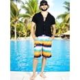 thumbnail image 2 of Short Playa y Alberca Hombre Estampado Traje Baño con Forro, 2 of 5