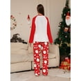 thumbnail image 3 of Family Christmas Pajamas, Syphoria 1PC Womens Pajamas Set Long Sleeve Top and Pant Matching Family Christmas Pajamas Set, 3 of 5