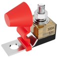thumbnail image 2 of Terminal Fuse Block 300A 58V DC Battery Terminal Fuse Kit with 5/16" Stud Marine Battery Fuse and Waterproof Cap for Boat Truck RV Construction Vehicles, 2 of 2