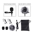 thumbnail image 3 of Microphone Clip-on 1.5m Collier Attache Téléphone Mobile Micro Lavalier pour ios Android Cellulaire Ordinateur Portable interface Type-C, 3 of 5