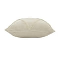 thumbnail image 6 of Woven Paths Sara 20" x 20" Natural Shag Diamond Cotton Adult Decorative Throw Pillow, 6 of 10