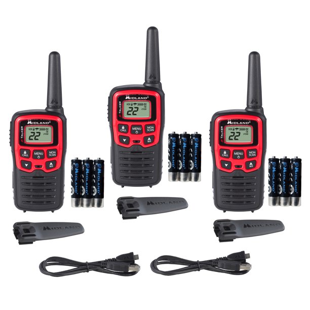 Midland T31X3VP Walkie Talkie Three Pack