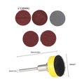 thumbnail image 2 of 100pcs 1inch (25mm) Sanding Discs Pad 100-3000 Grit Abrasive Polishing Pad Kits for Dremel Rotary Tool Sandpapers Accessories AA, 2 of 5