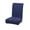 Navy, variant on Grey Thickened Jacquard Chair Cover Grey Elastic Full Coverage For Dining Chair Home Decor Dirt Proof All Season