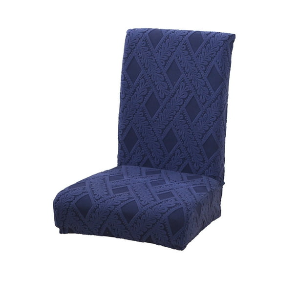 Funda gruesa de jacquard para silla de comedor para decoración del hogar Amplia cobertura Todas las estaciones Resistente a la suciedad Funda elástica para asiento Funda elástica de poliéster para