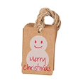 thumbnail image 3 of facefd 100PCS/Set Kraft Paper Christmas Crafts Gift Tags Price Tag Hanging Deco 3, 3 of 8