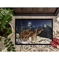 thumbnail image 3 of Carolines Treasures PTW2041JMAT Wolf Wolves Crying At The Moon Indoor & Outdoor Mat- 24 x 36 in., 3 of 4