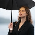 thumbnail image 3 of Home Essentials Portable 5 Fold Umbrella, Sunny And Rainy Umbrella, Sun Umbrella, Black Plastic Folding Capsule Umbrella Light Blue, 3 of 4