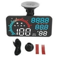thumbnail image 2 of Compteur de Vitesse GPS Alarme de Vitesse Rappel de Fatigue Affichage HD Universel Voiture, 2 of 7