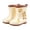 Beige, variant on Otqutp Kids Rain Boots Boys Girls Dinosaur Non-slip Waterproof Rubber Shoes Outdoor Easy-On Mid-Calf Boots for Toddlers