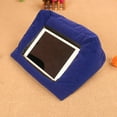 thumbnail image 2 of OULII Support de Tablette Oreiller Dispositif Bleu Peluche pour Voyage 1Ensemble, 2 of 5