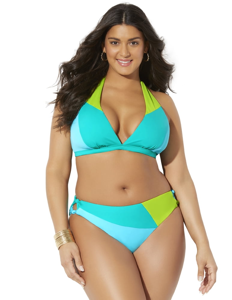 plus size bikini walmart