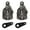 Biker Angel Riding, variant on 【2Pack】Motorcycle Bells for Biker Good Luck Riding Bells with Hanger Motorcycle Accessory or Keychain for Luck