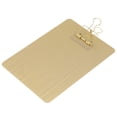 thumbnail image 6 of unbranded 3 pcs Stainless Steel Clipboard File Clip Paper Holder Office Supplies, 6 of 8